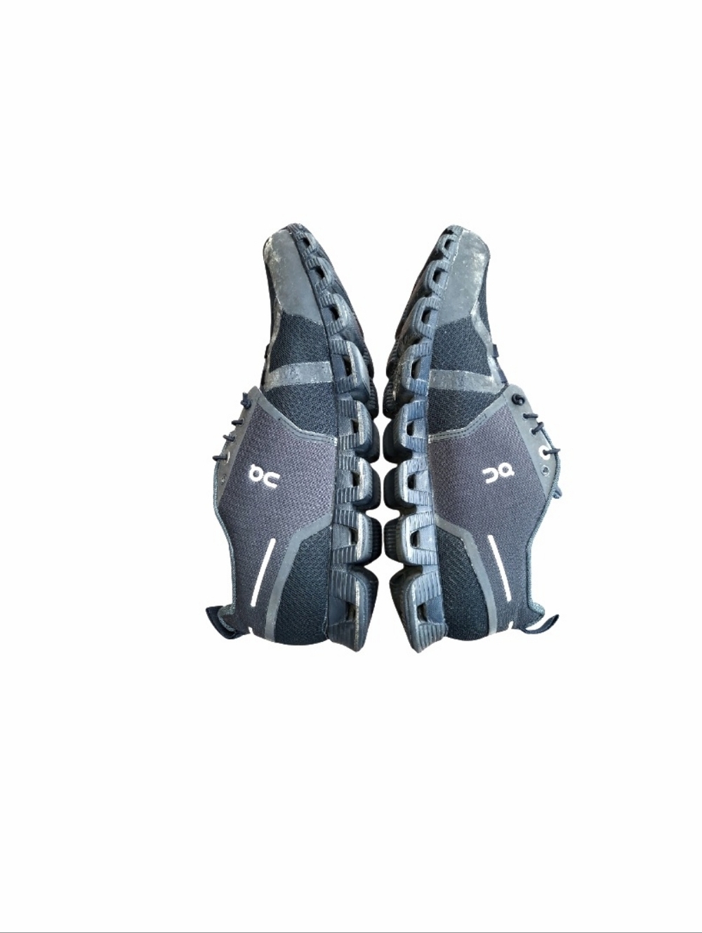 On Running Cloud 6 Black Athletic Jog Walk Tennis Sneaker Water Shoe Men 8.5 - Picture 4 of 13